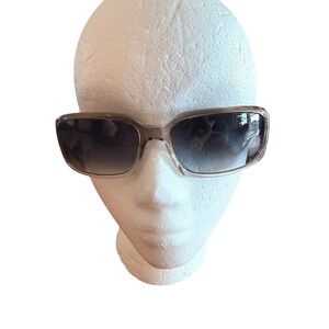 Fossil JO PS3397 020 Rectangular Wrap‎ Sunglasses Gray Clear Gradient Y2K Style